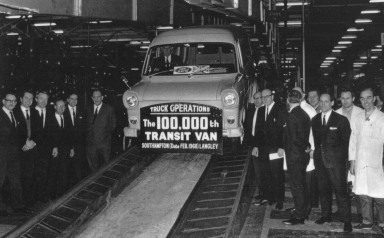 Ford Transit - 100.000 sztuk Ford Transit - 100.000 sztuk